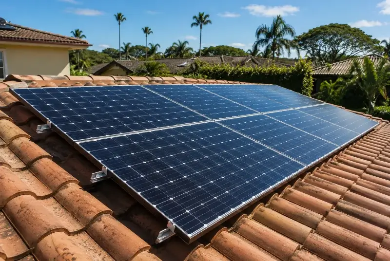 Installation de panneaux solaires à Saméon